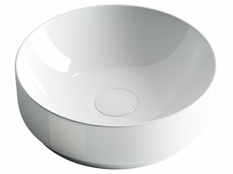  OM 悬挂式圆形元素洗手盆 350x350x13d模型 