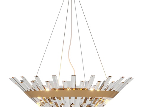  斯蒂尔福特吊灯，雪景系列3d模型 