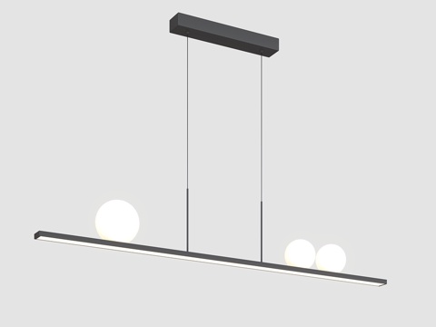  Citilux GLOB CL20913X LED 吊灯3d模型 