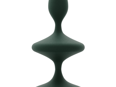  OM_维维兰德烛台，20厘米，酒红色 伯格森·比约恩3d模型 