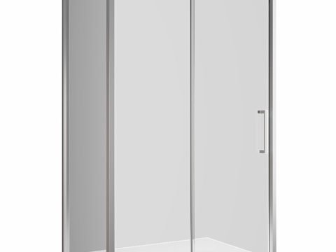  淋浴门 ABBER Komfort AG931303d模型 