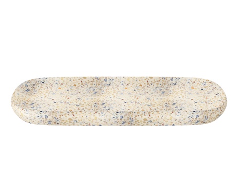 OM_ 浴室配件架 马赛克纹理 浅米色3d模型