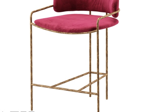  吧凳 LoftDesigne 42158 型号3d模型 