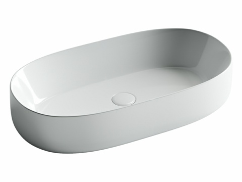  OM 悬挂式椭圆形洗脸盆 Element 665x350x13d模型 