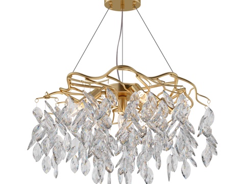  吊灯 精选 3056-7P3d模型 