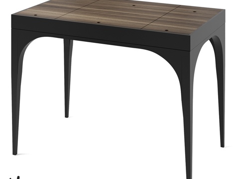  (OM) Polaris书桌3d模型 