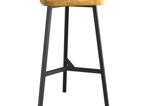  Stal-Massiv PopART-65半高吧凳3d模型 