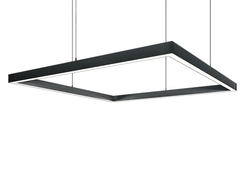  OM长方形吊灯LC QUADRO-K Light C3d模型3d模型 