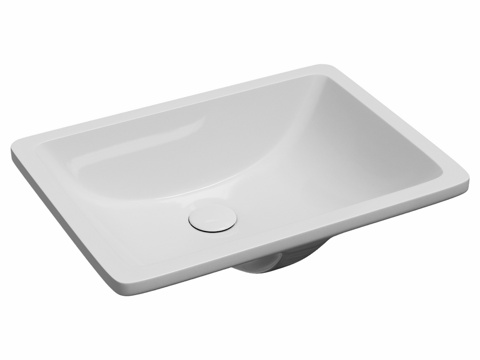  OM Ceramicanova Era 下嵌式水槽，含排水装3d模型 