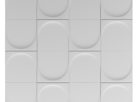  OM石膏3D面板 Scandia3d模型 