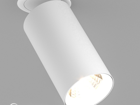  OM灯具 SP-POLO-嵌入式-R95-25W3d模型 