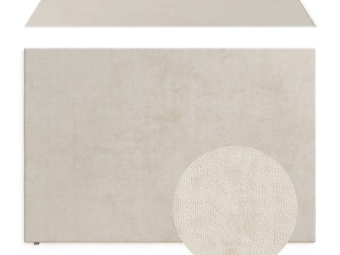  羊毛地毯 Decaro Rugs D1000193d模型 