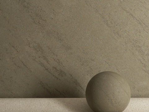  装饰涂料mka涂料石灰华3d模型 