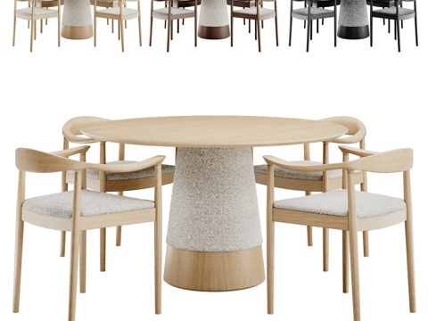  (OM) MANO FACTORY VOLAN布艺+HUG餐3d模型 