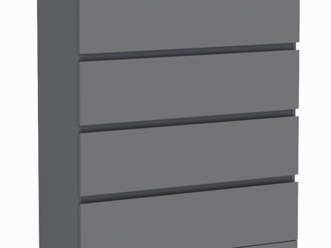  四抽屉柜 Tokko (Tokko)3d模型 