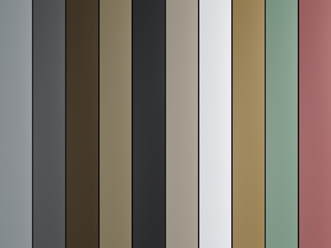  PROFILDOORS 铝型材涂层3d模型 