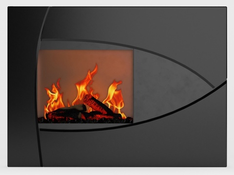  OM Burbank壁炉3d模型 