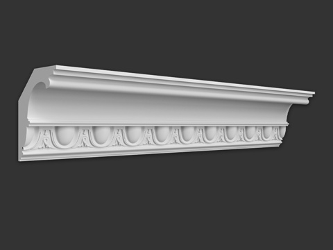  装饰性檐口 SK301N (套装)3d模型 