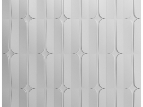  OM石膏3D面板 倒置款3d模型 