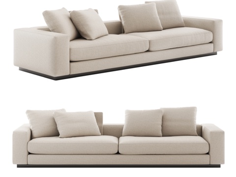  OM沙发Adam 314x1053d模型 