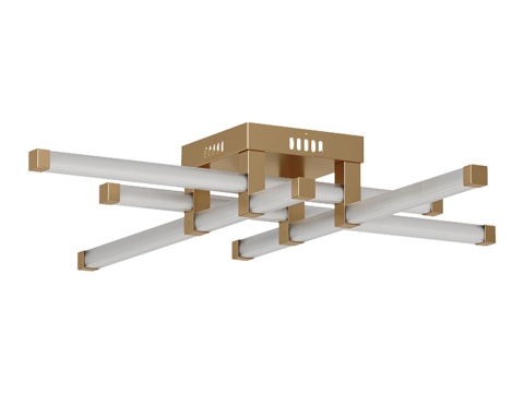  OM天花板吊灯斯蒂尔福特方格系列3d模型 