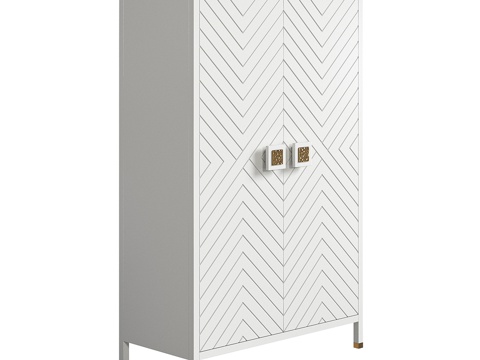  沙发&amp;装饰 Bar Dell 白色 (art. 1701)3d模型 