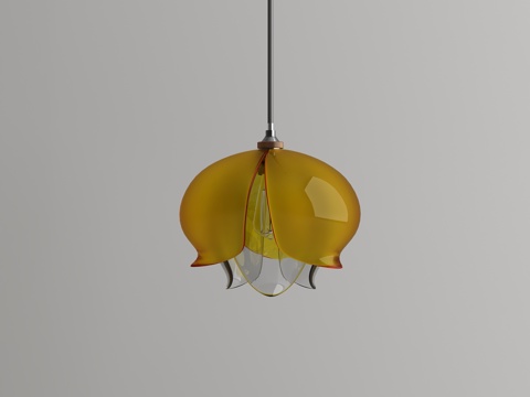  现代吊灯3d模型 