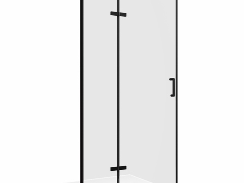  淋浴门 ABBER Zart AG08P3d模型 