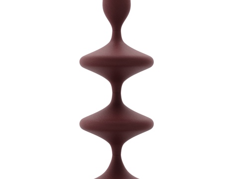  OM_维文兰烛台，29厘米，葡萄酒色，伯格森比约恩3d模型 