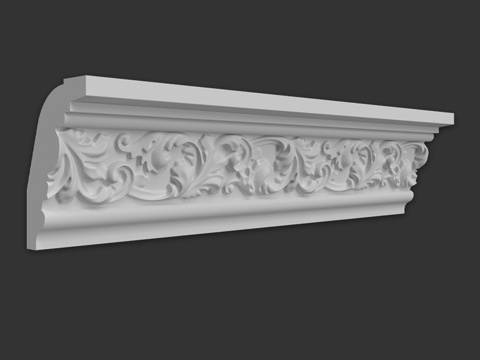  装饰檐口 SK3243d模型 
