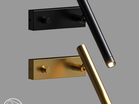  LampsShop.ru B4502 壁灯 Linerver3d模型 