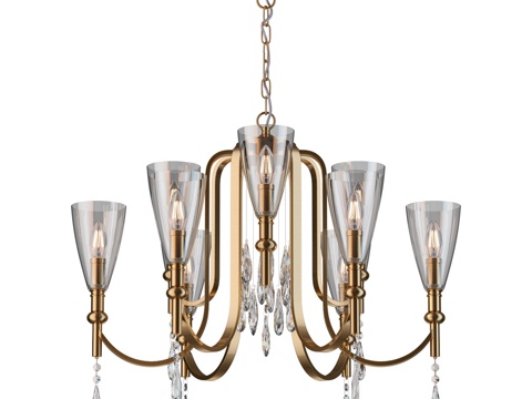  吊灯最爱 2968-9P3d模型 