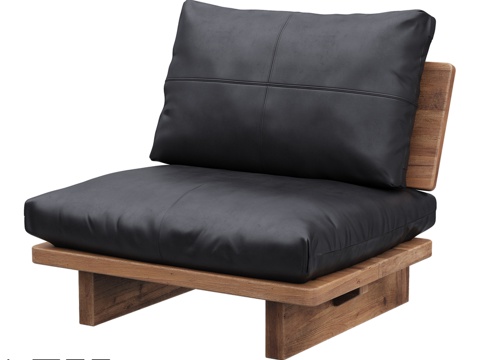  LoftDesigne31205型号扶手椅3d模型 