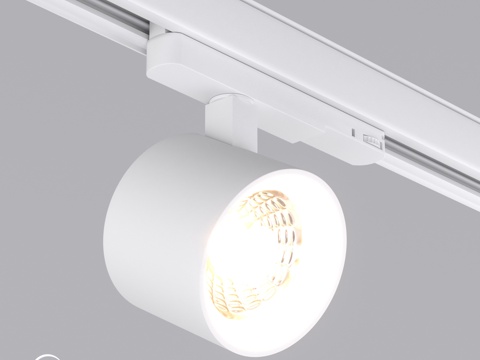  OM灯具 LGD-NIKA-4TR-R100-20W3d模型 