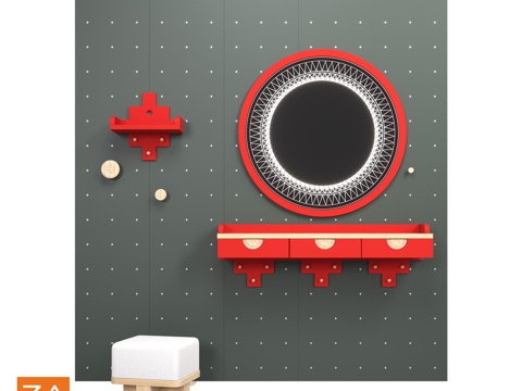  OM UZORY 走廊系列3d模型 