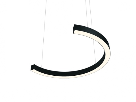  OM吊灯LC LUMAR光之城™3d模型 