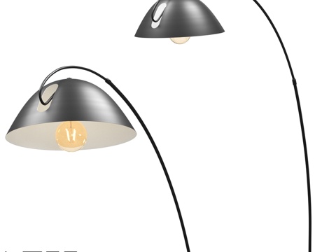  LoftDesigne 858款落地灯3d模型 