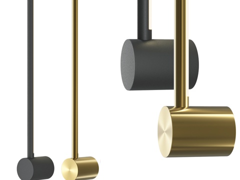  壁灯（壁龛灯）光棒3d模型 