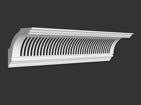  装饰性檐口 SK189V (通风)3d模型 