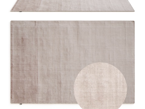  人造丝地毯 Decaro Rugs D1000283d模型 