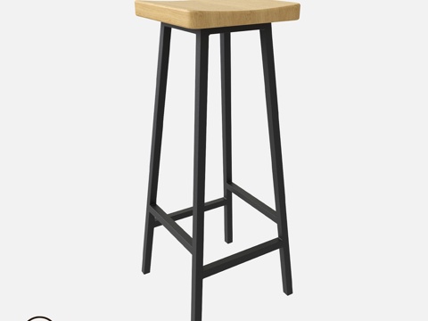  Stal-Massiv HALLS-78吧凳3d模型 