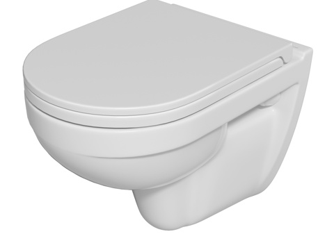  OM SANITA LUXE BEST 壁挂式马桶3d模型 