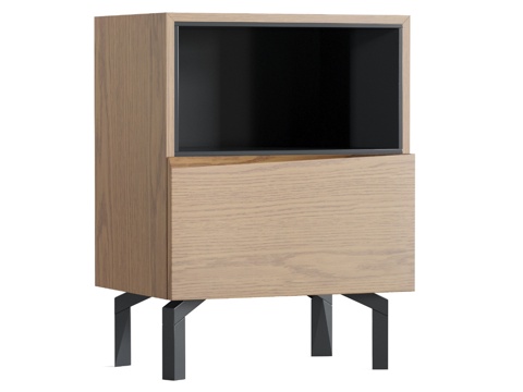  PODHOZHU出品阿马德床头柜(4)3d模型 