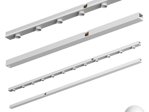  OM Byled GRAVITY 磁吸嵌入灯3d模型 