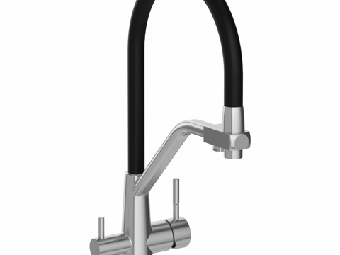  OM厨房水龙头Domaci Livorno D86473d模型 