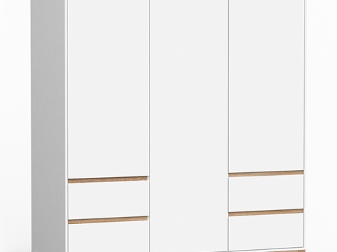  三门衣柜 奥列尔（奥列尔）3d模型 