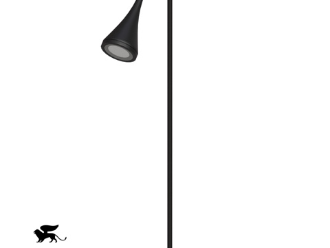  ARTE灯具OM A2367PA-1BK3d模型 