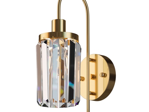  壁灯精选 2969-1W3d模型 