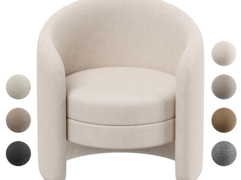  OM Ellipse Chair E7.43d模型 