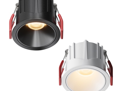  嵌入式灯具 Alfa LED3d模型 